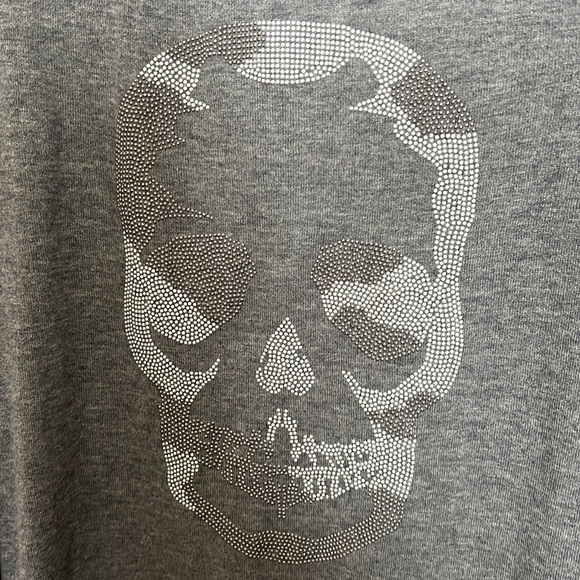 NWT Zadig & Voltaire Exclusive Cashmere Skull Embellished Full Zip Sweater - Picture 4 of 5